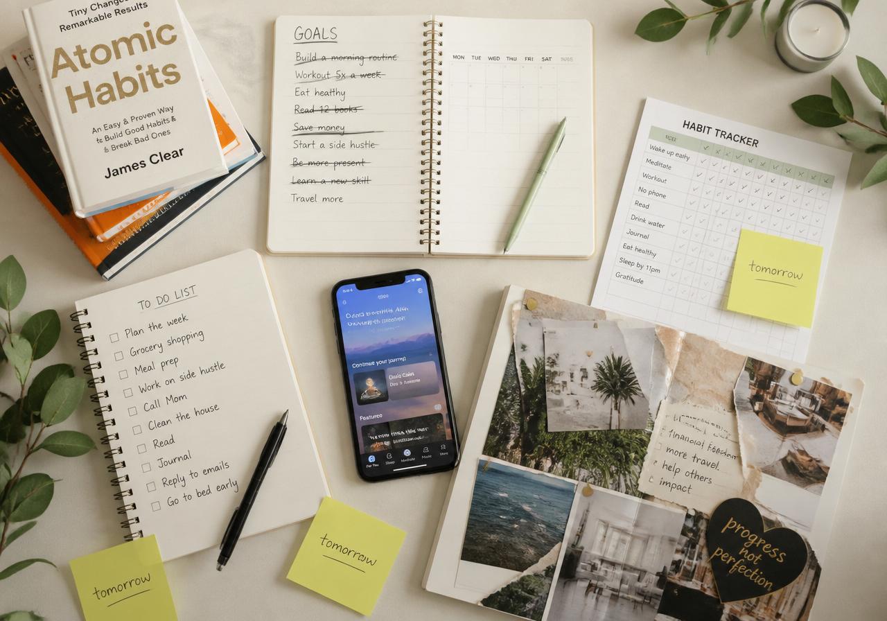 Planners, habit apps and motivation books that didn't work